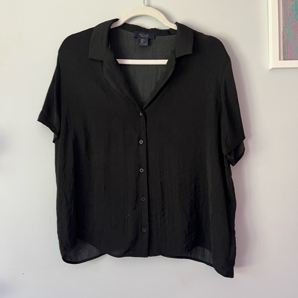Rachel Charcoal Blouse